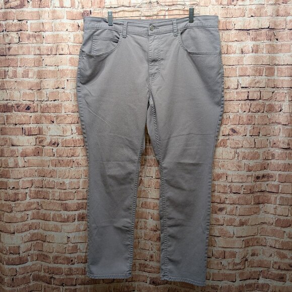 St. John's Bay Temp Flex Gray Pants Size 36X29 - Picture 1 of 13